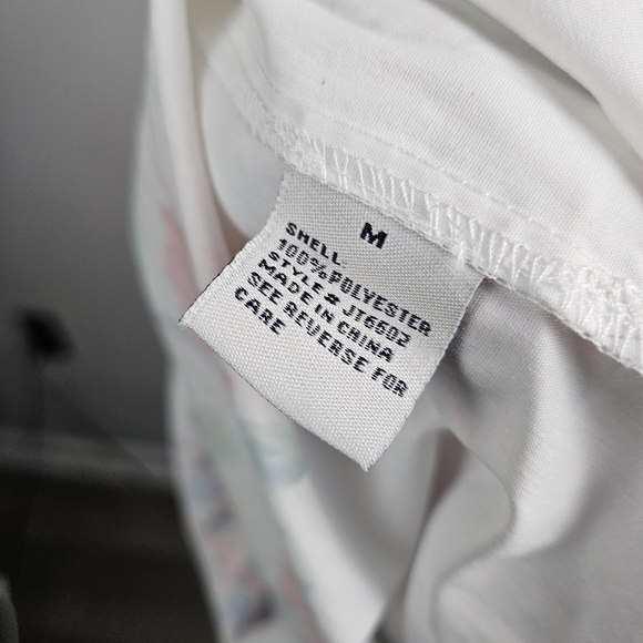 Jealous Tomato Printed Embroidered Multicolor Blouse Medium - Picture 3 of 4